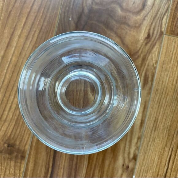 Vintage 90s Glass Candle Holder/ Vase - Picture 8 of 8